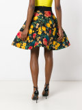 multi-print full skirt
