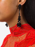 long stoned earrings  