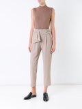 ribbed contrast tank