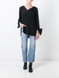 v-neck blouse 