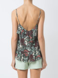 silk floral top