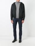 reversible hooded jacket 