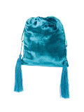 velvet pouch bag