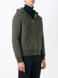 padded hooded jacket