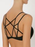 strappy underwire bra