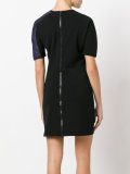 contrast T-shirt dress