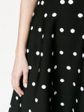 Sleeveless Polka Dot Dress 