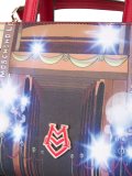 'flashes'印花斜挎包