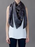 leaf print scarf
