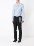 diagonal stripe shirt