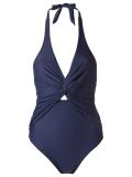 panelled swimsuit