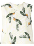 pineapple print top