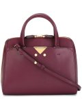 double handles zipped tote