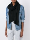 pleated scarf