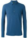 longsleeved polo shirt