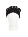 grommet detailed beanie