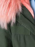 chest pocket parka coat