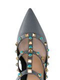 'Rockstud Rolling'高跟鞋