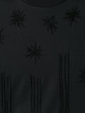 star embroidered T-shirt