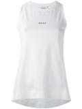 logo print tank top