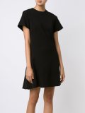 shortsleeved flared dress