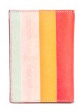 striped card holder