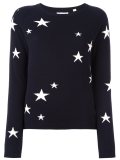星星嵌花毛衣