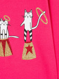 circus cat print top