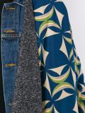 floral print poncho