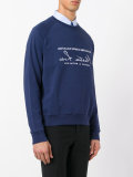 classic embroidered sweatshirt 