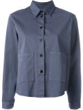 square pocket over-shirt jacket