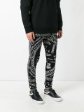 church print leggings 