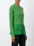 peplum hem jumper