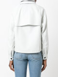 hooded cropped jacket