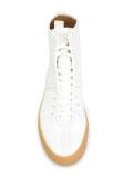 lace-up hi-top sneakers