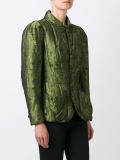 iridescent microchip pattern jacket