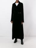 velvet trench coat