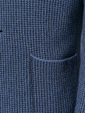 houndstooth pattern blazer