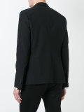 button up blazer 