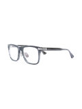 embossed titanium square glasses