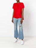 accordion knit top