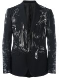 trompe-l'oeil biker blazer