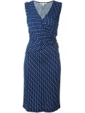 chiffon wrap dress