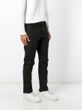 tapered biker trousers