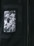 补丁细节连帽夹克