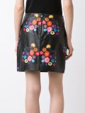 floral print mini skirt