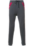 textured stripe joggers