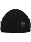 folded ribbed beanie