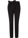 high-waisted trousers