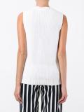 heart motif knitted tank